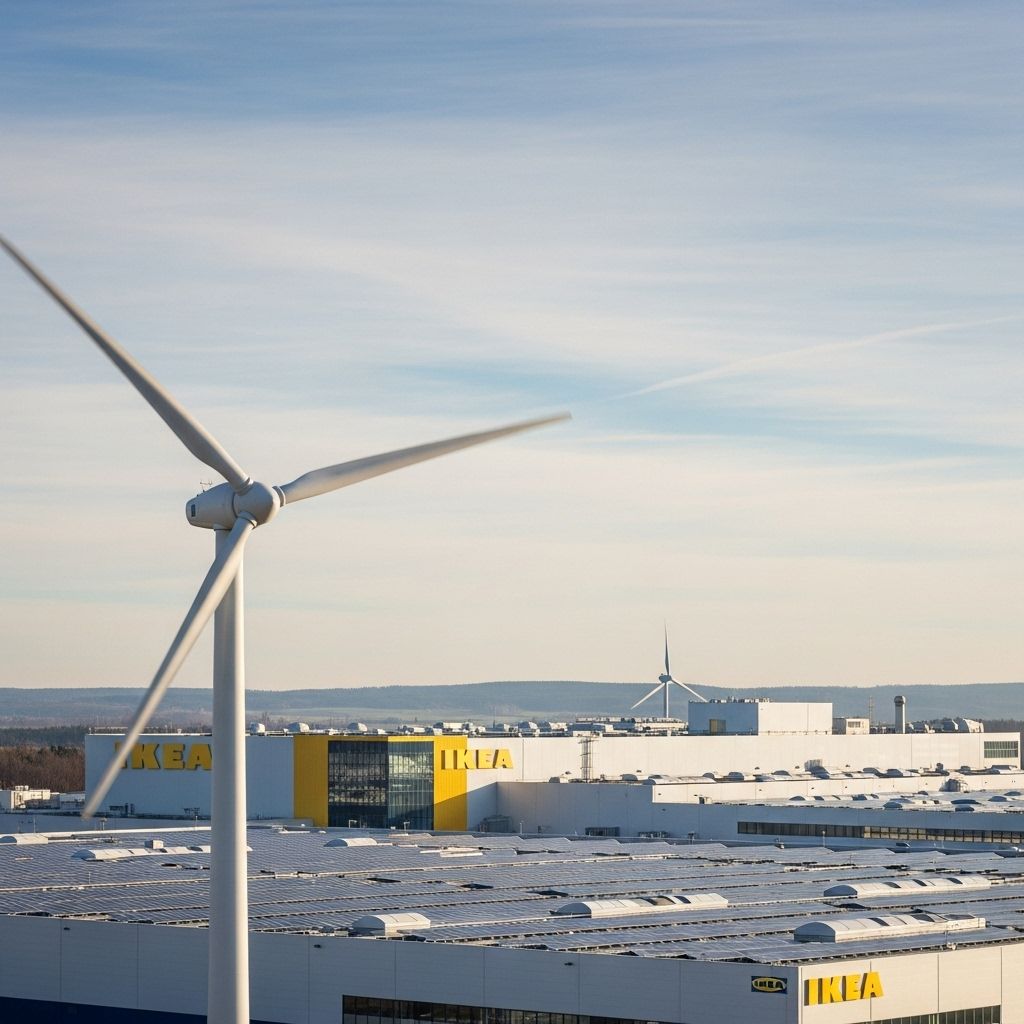 IKEA Accelerates Transition to Renewable Energy in Production How IKEA is pioneering global supply chain decarbonization with major renewable electricity initiatives.