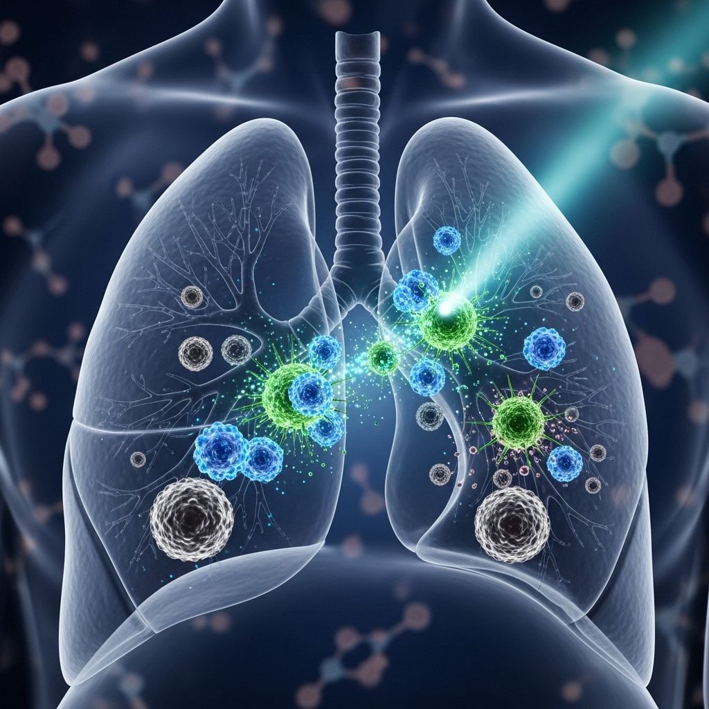 Explore immunotherapy options for lung cancer, including how treatments work, possible outcomes, side effects, and the outlook for patients.
