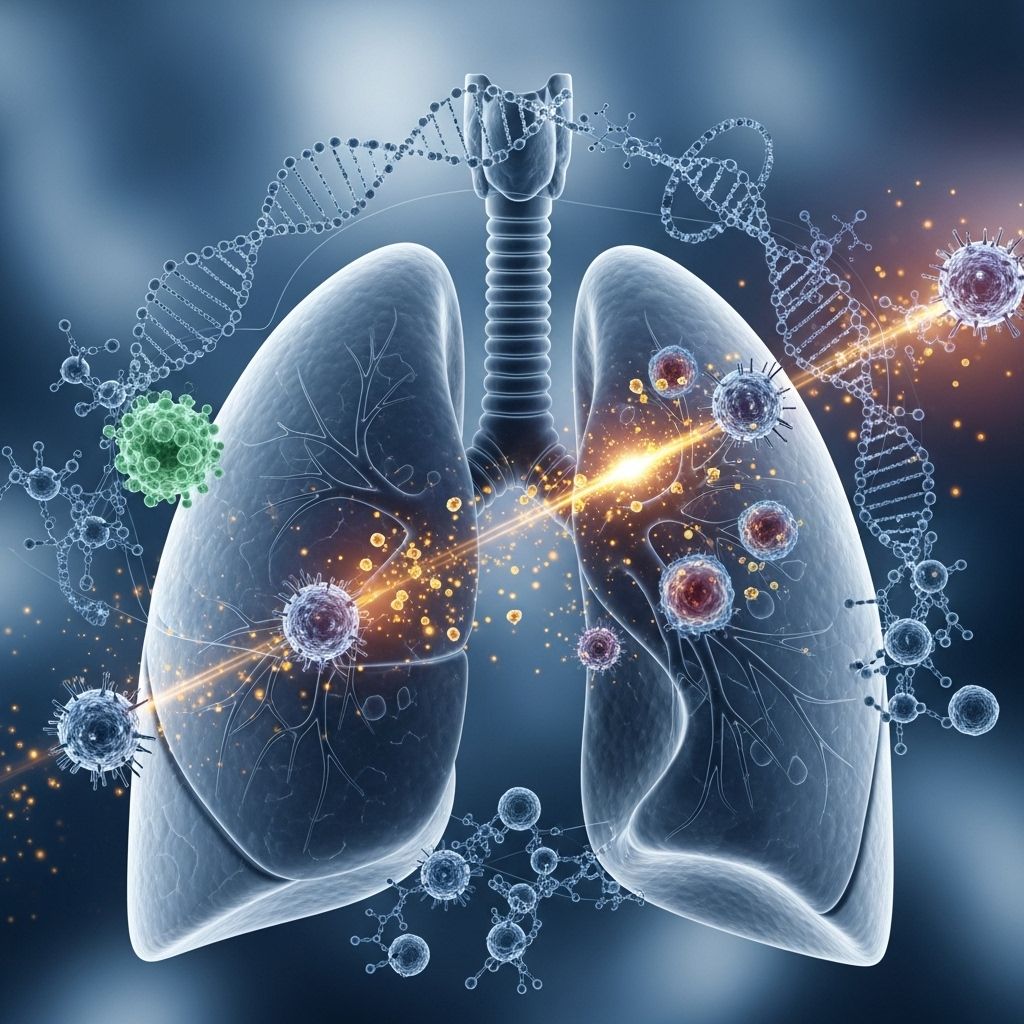 Understand how immunotherapy is revolutionizing the fight against lung cancer, including its types, effectiveness, and side effects.