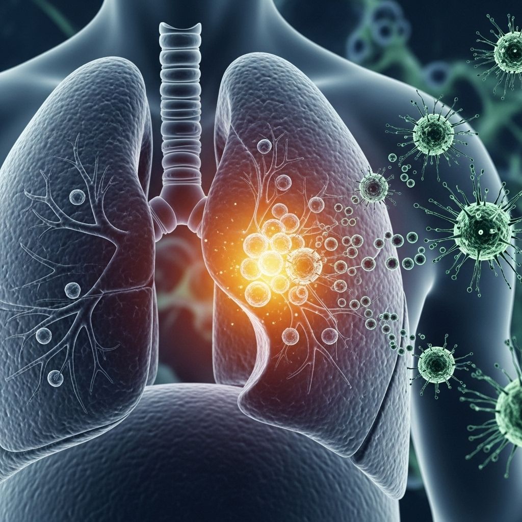 A comprehensive guide to the use of immunotherapy for treating small cell lung cancer, its mechanisms, effectiveness, and patient considerations.