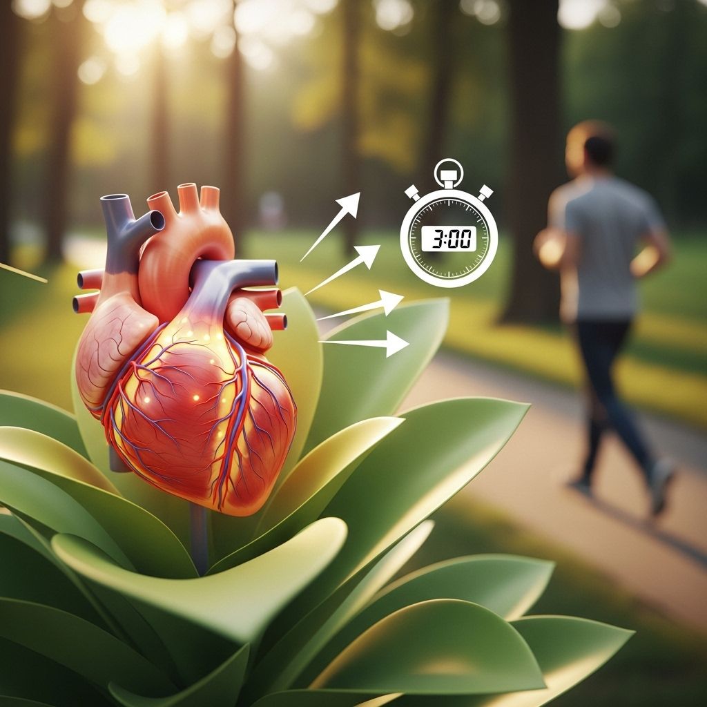 Brief daily bursts of movement deliver powerful protection for cardiovascular health.