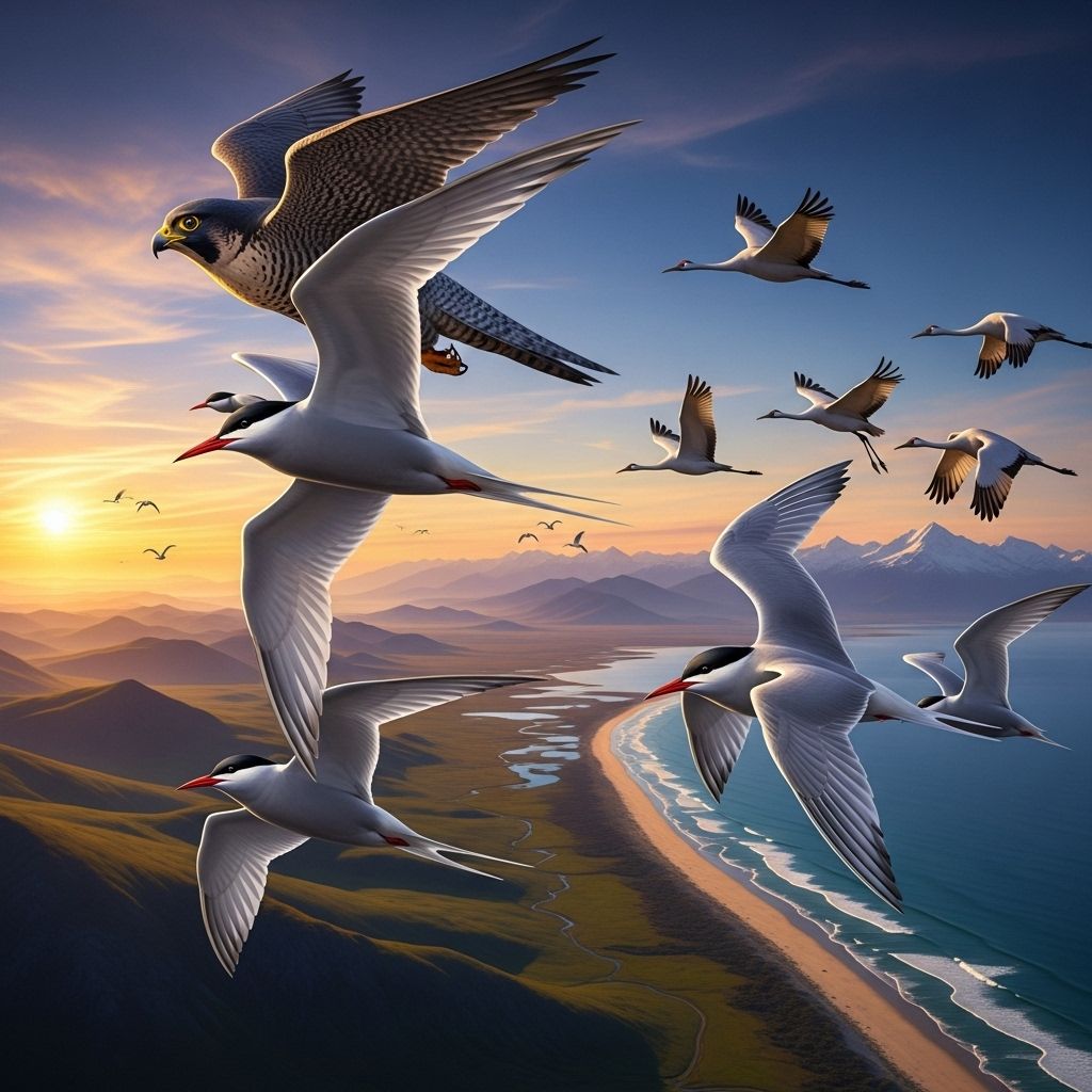 Discover the heroic long-distance journeys, unique adaptations, and record-breaking feats of the world’s most extraordinary migratory birds.