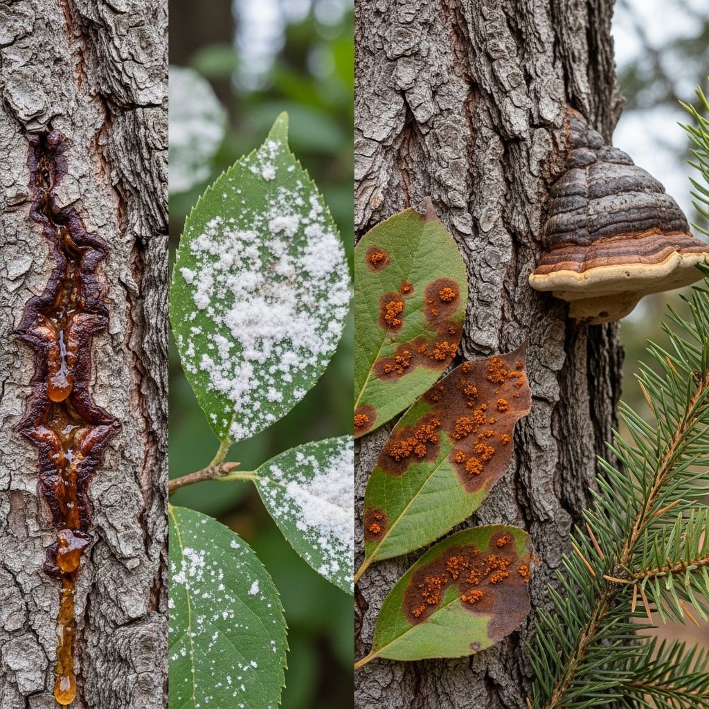 Learn about the most prevalent tree diseases, their symptoms, management, and preventive measures to maintain healthy trees in your landscape.