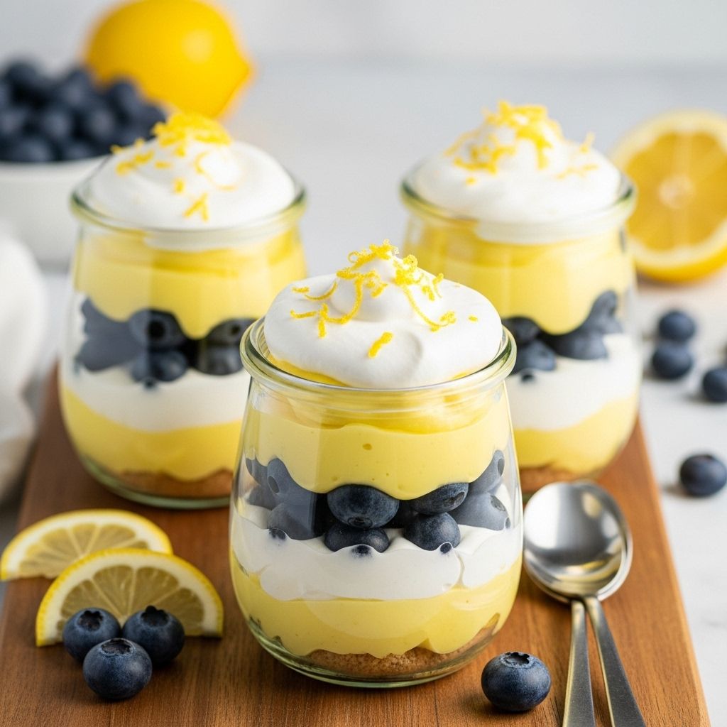 Layered flavors and summer brilliance come together in a perfectly portioned treat.