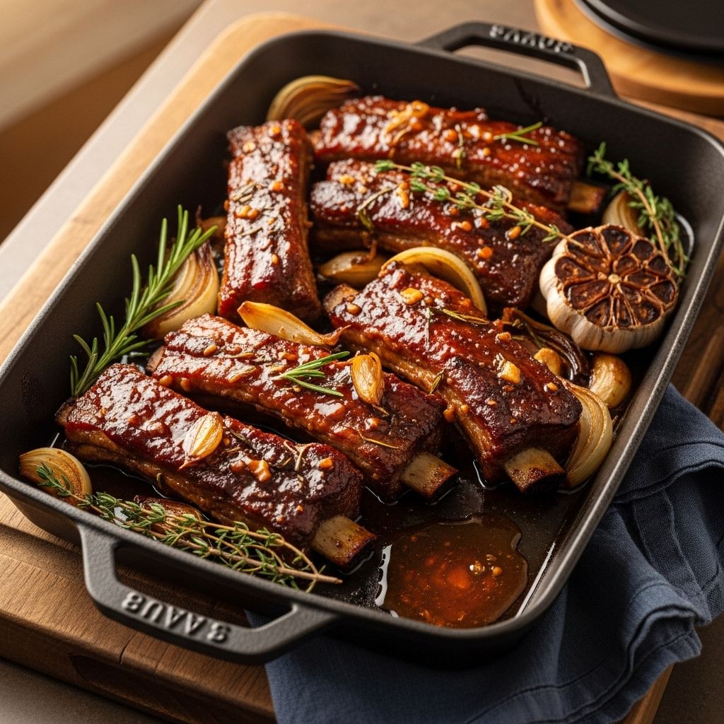 Achieve fall-off-the-bone tenderness and rich flavor without firing up the grill.
