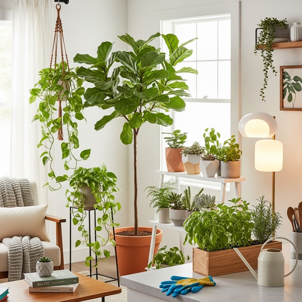 Indoor Gardening: Essential Guide to Growing Plants Inside Explore the fundamentals, techniques, benefits, and expert tips for thriving indoor gardens year-round in any home.