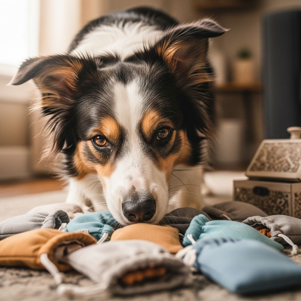 Engaging nose work at home transforms idle moments into enriching challenges for dogs.