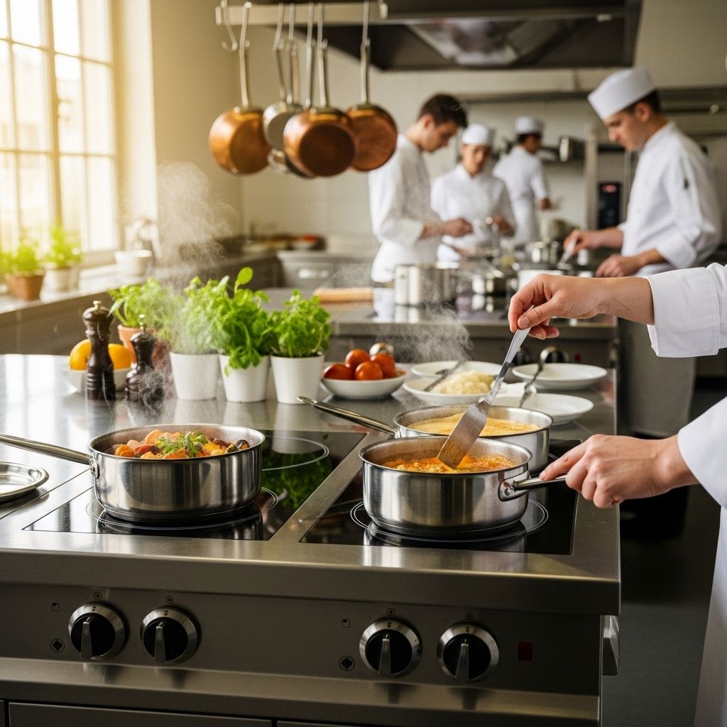 Induction Stoves: Transforming Gourmet Cooking in French Culinary Schools Discover why elite French cooking schools are embracing induction stoves for precision, safety, and environmental impact.