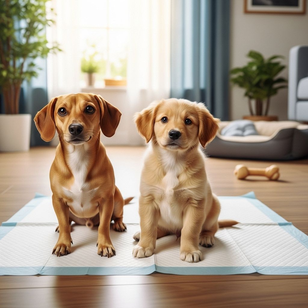 The Ins and Outs of Potty Pad Training for Puppies and Dogs Give your puppy an accident-free home life with consistent indoor bathroom habits.