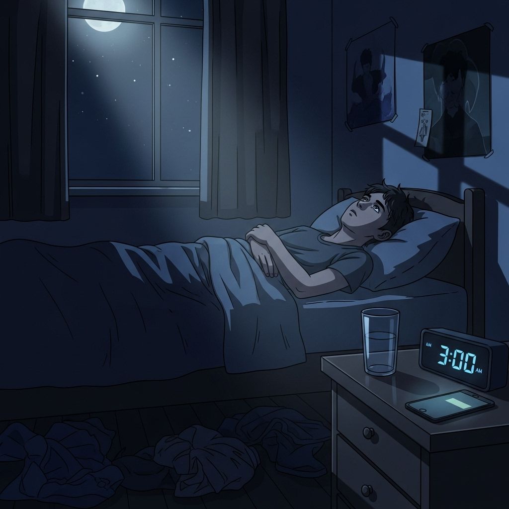 Explore the causes, symptoms, risks, and evidence-based strategies for insomnia in teenagers and support healthy sleep habits.