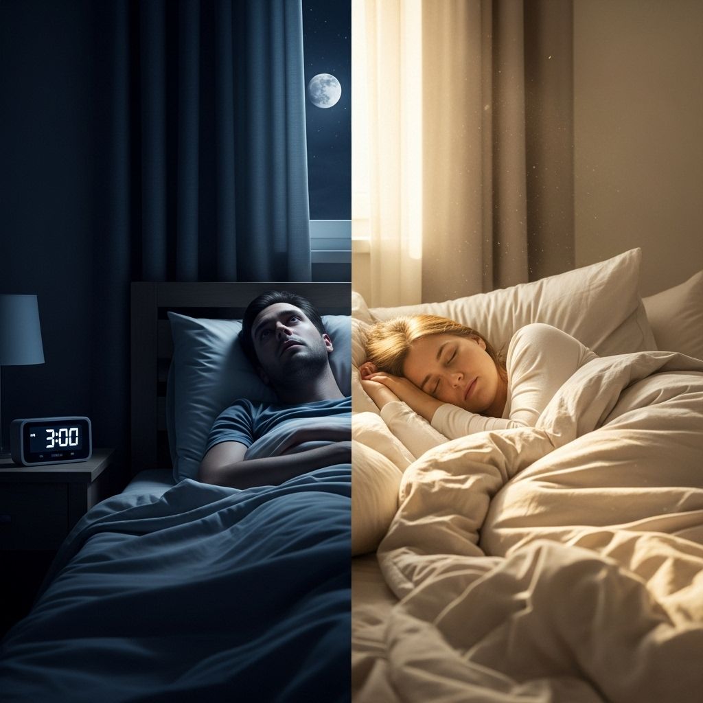 Explore the contrasting symptoms, causes, and treatments of insomnia and hypersomnia to improve your sleep health.