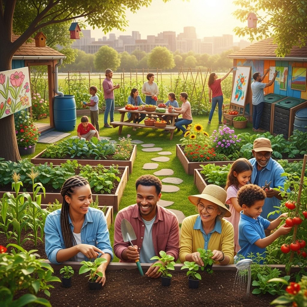 Discover how gardeners unite, collaborate, and create lasting impact by transforming shared spaces and connecting people through the power of growing and green community projects.
