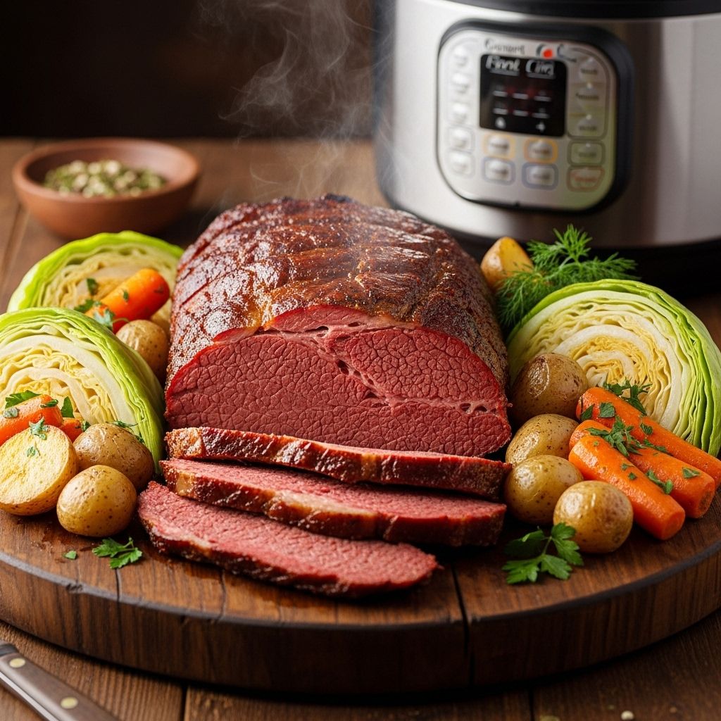 Combines traditional flavors with easy, hands-off cooking in a single pot.