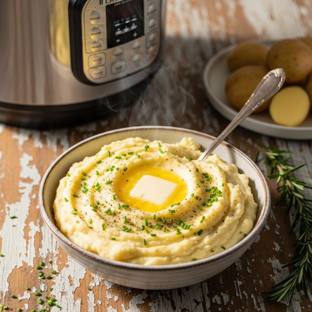Effortlessly whip up velvety comfort food using your pressure cooker for busy evenings.