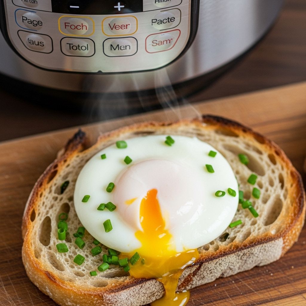 Get restaurant-quality yolks and set whites every time with precise pressure cooking.
