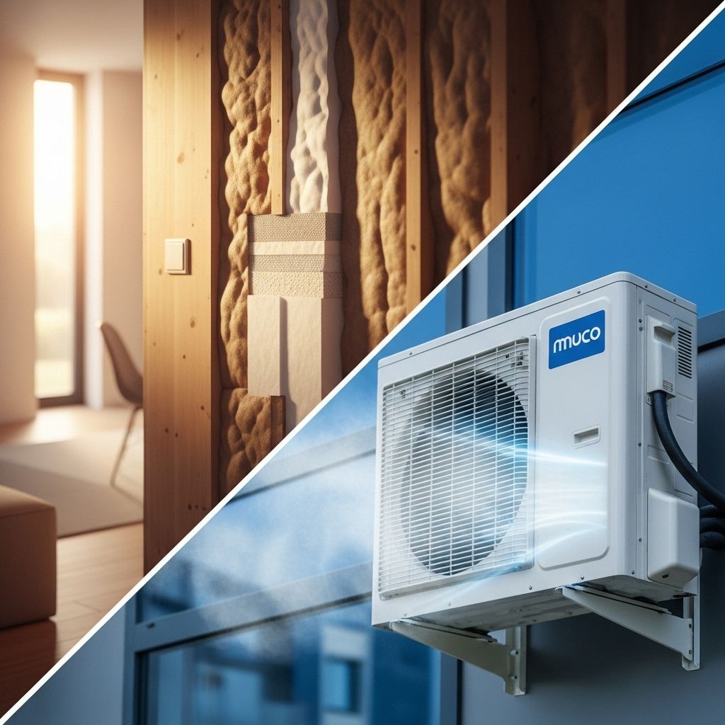 Insulation vs. Heat Pumps: What’s the Best Path to Energy Efficiency? Exploring the balance between better home insulation and adopting heat pump technology for optimum comfort, savings, and sustainability.