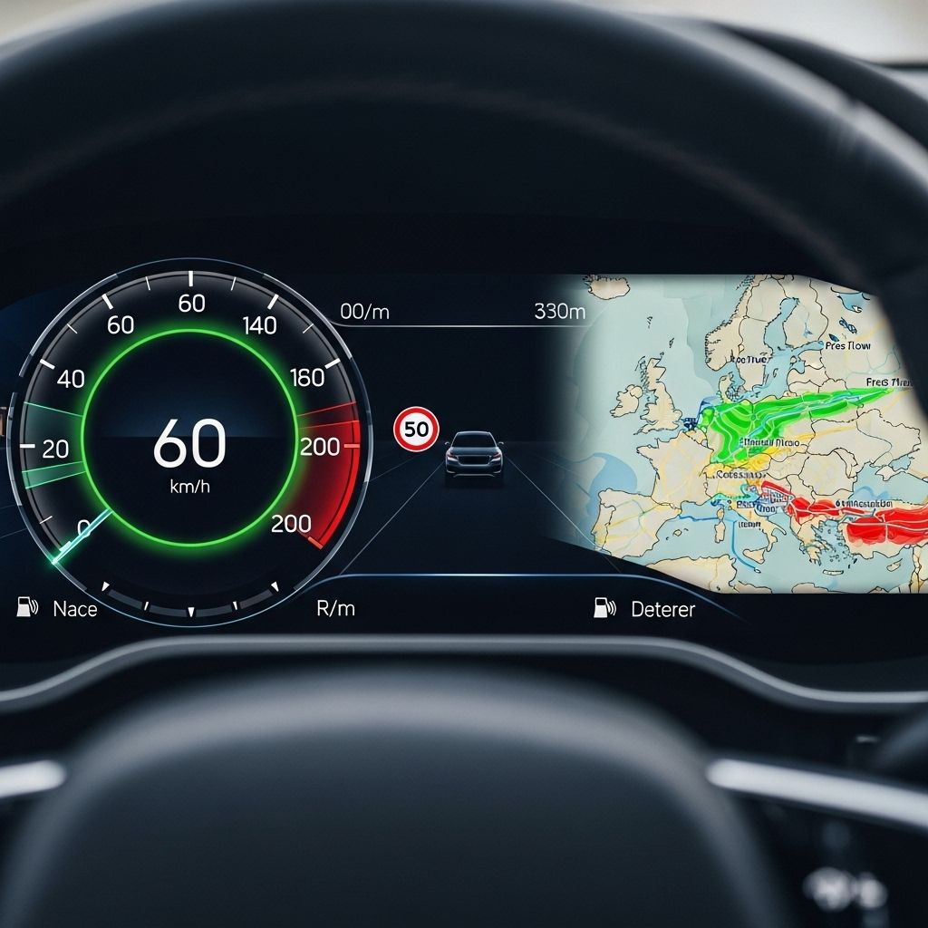 Intelligent Speed Assist: Transforming Road Safety in Europe European vehicles adopt Intelligent Speed Assist, aiming to reduce accidents and improve compliance with road speed limits.