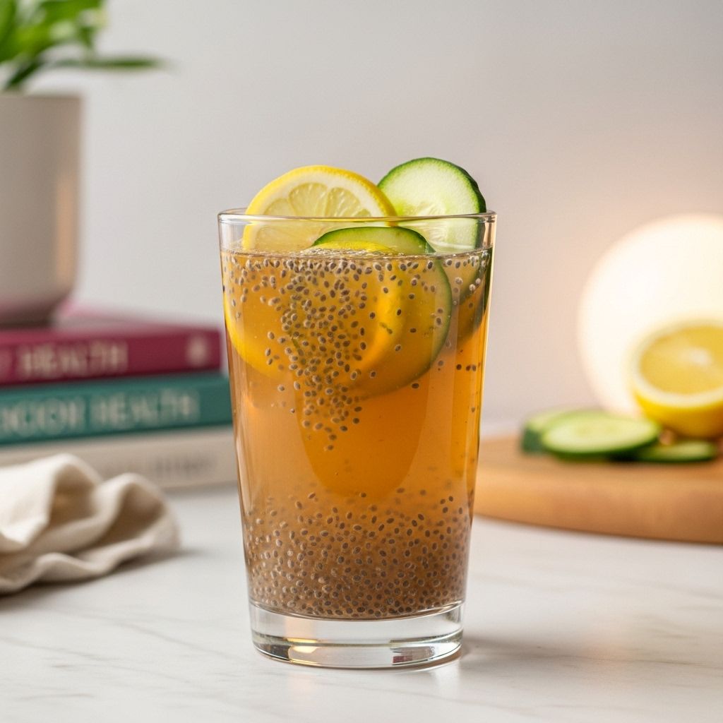 The Truth About TikTok’s ‘Internal Shower’ Chia Seed Drink Balancing fiber intake and hydration ensures gut support without digestive distress.