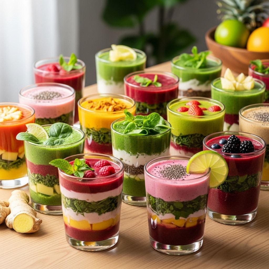 Discover 25 nutritionist-approved detox smoothie recipes, packed with antioxidants, superfoods, and natural cleansing ingredients for every taste.