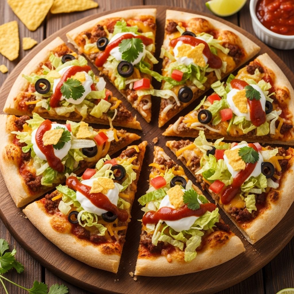 Hot, cheesy layers meet crisp, fresh toppings for a nostalgic twist on comfort.