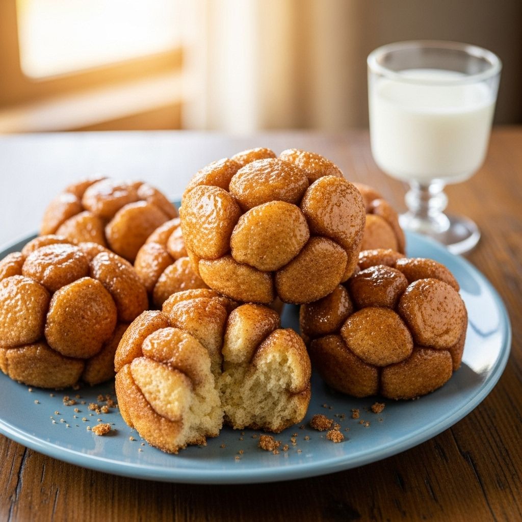 Irresistible Monkey Bread Muffins: An Easy Sweet Treat A simple, mess-free spin on the classic pull-apart monkey bread for solo servings.