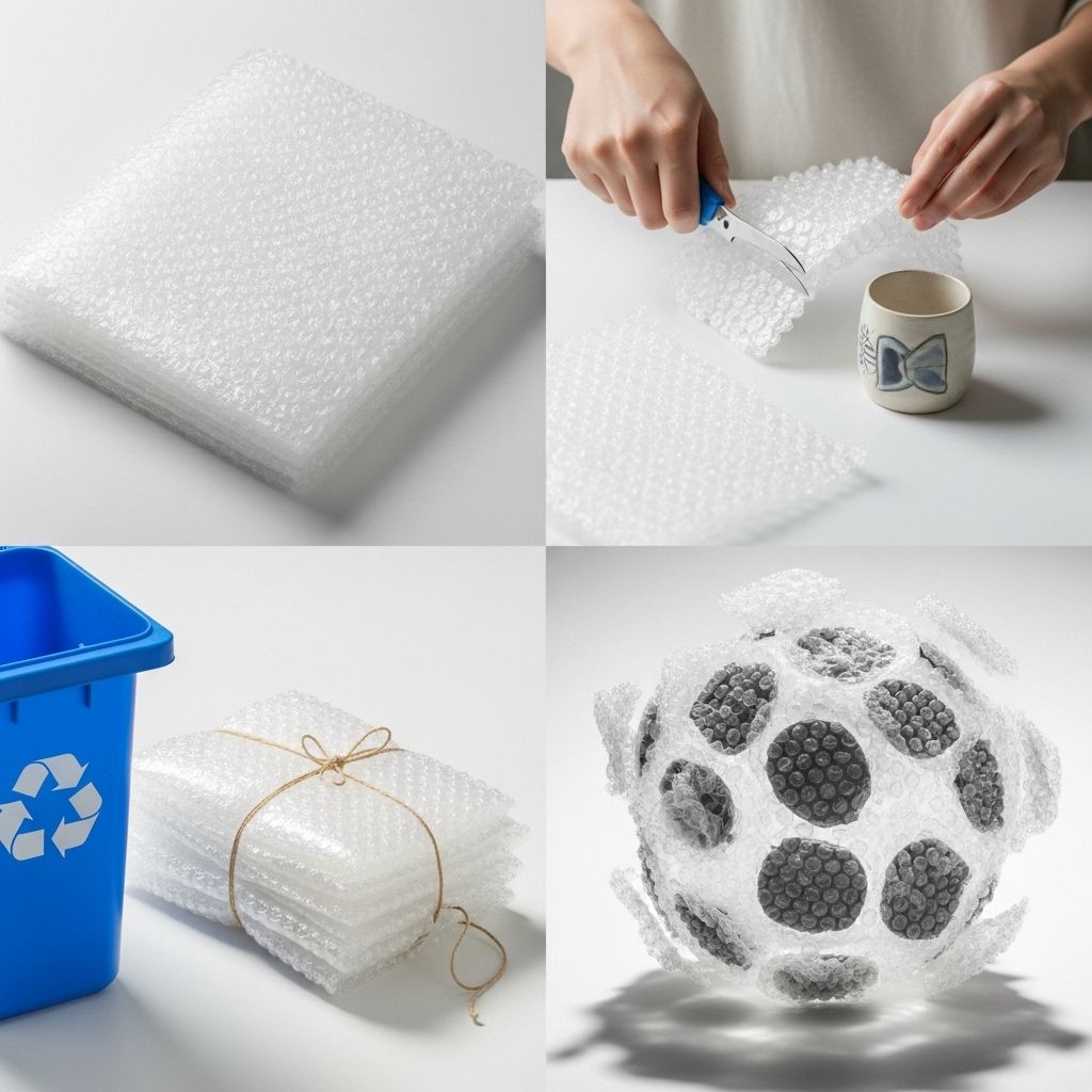Is Bubble Wrap Recyclable? How to Recycle, Reuse, and Reduce Waste Learn if bubble wrap is recyclable, how to dispose of it sustainably, and why proper handling matters for the planet.