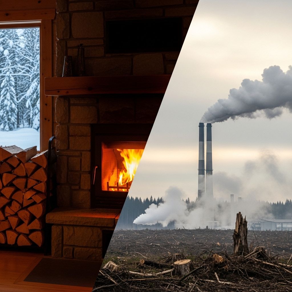 Is Burning Wood for Heat Really Green? Examining the True Environmental Impact A comprehensive look at wood burning for heat, assessing its sustainable potential, climate impact, and role in modern energy solutions.