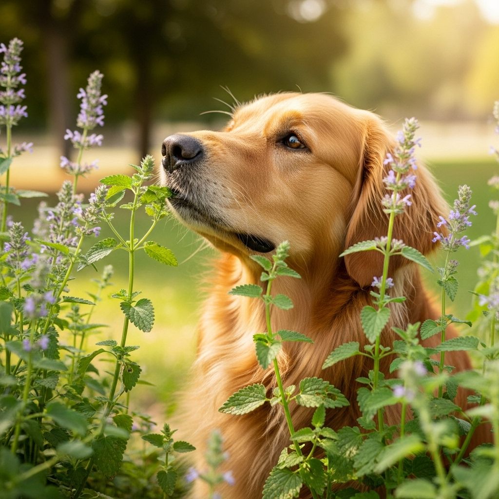 Catnip For Dogs: Complete Guide To Benefits, Risks & Safe Use Exploring whether that feline favorite herb can benefit your canine companion too