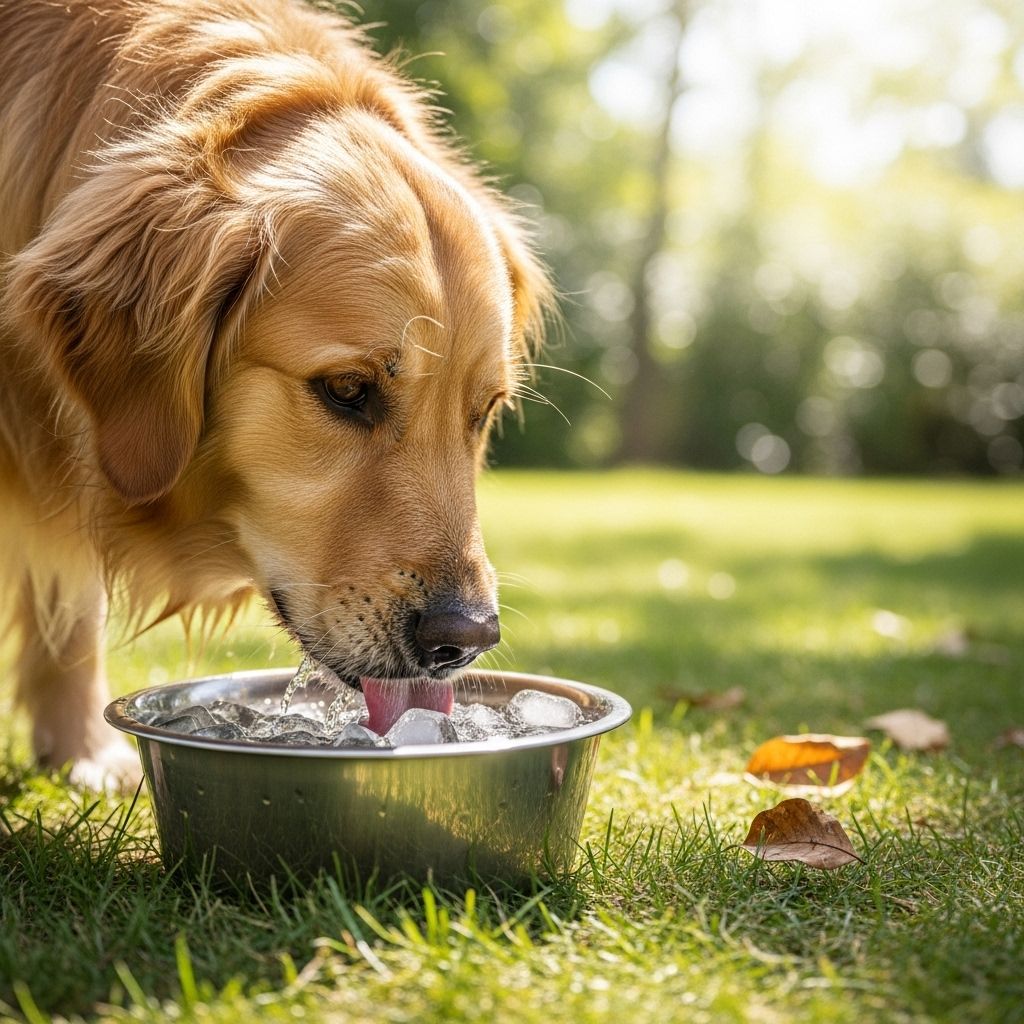 Encouraging steady sipping can help prevent sudden stomach upset in your furry companion.