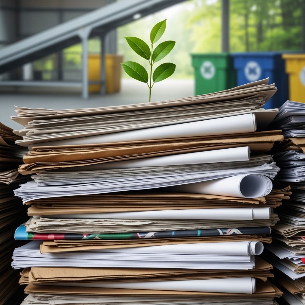 Understanding the environmental, practical, and economic tradeoffs behind paper recycling versus using virgin paper.