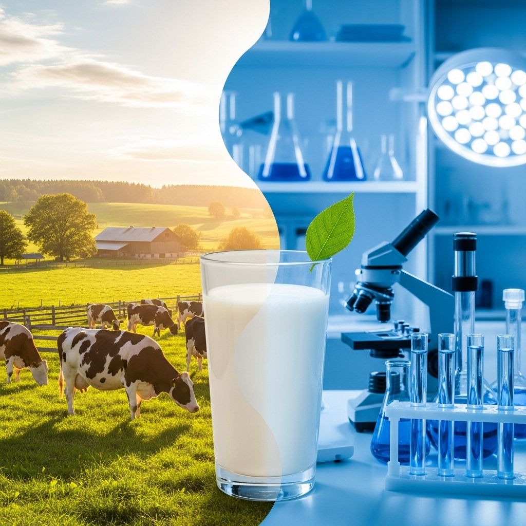 Should you choose organic over conventional milk? We examine the nutrition, safety, and ethical considerations influencing informed consumer decisions.