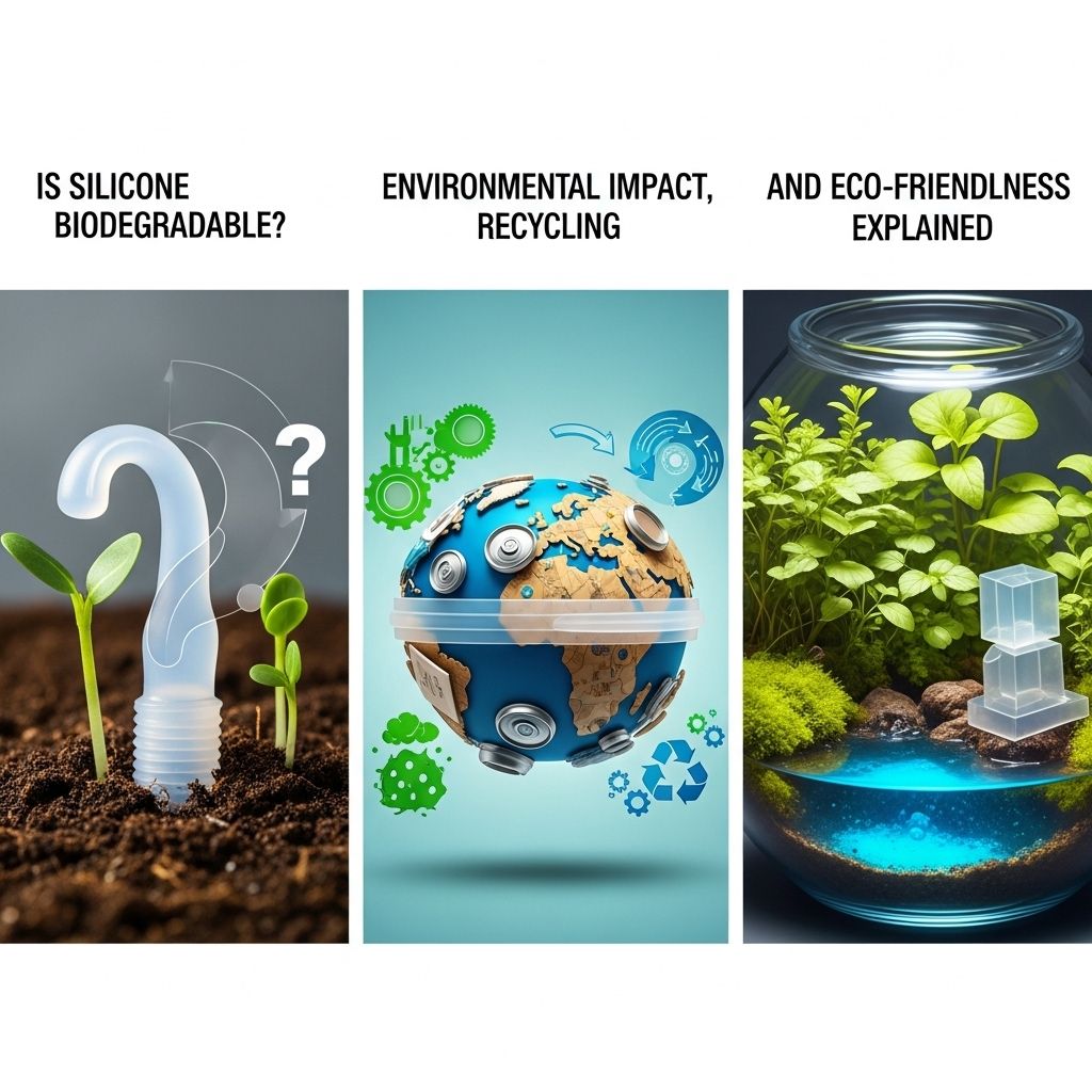 Is Silicone Biodegradable? Environmental Impact, Recycling, and Eco-Friendliness Explained A detailed look into silicone: its biodegradability, recyclability, health safety, and role in a sustainable future.