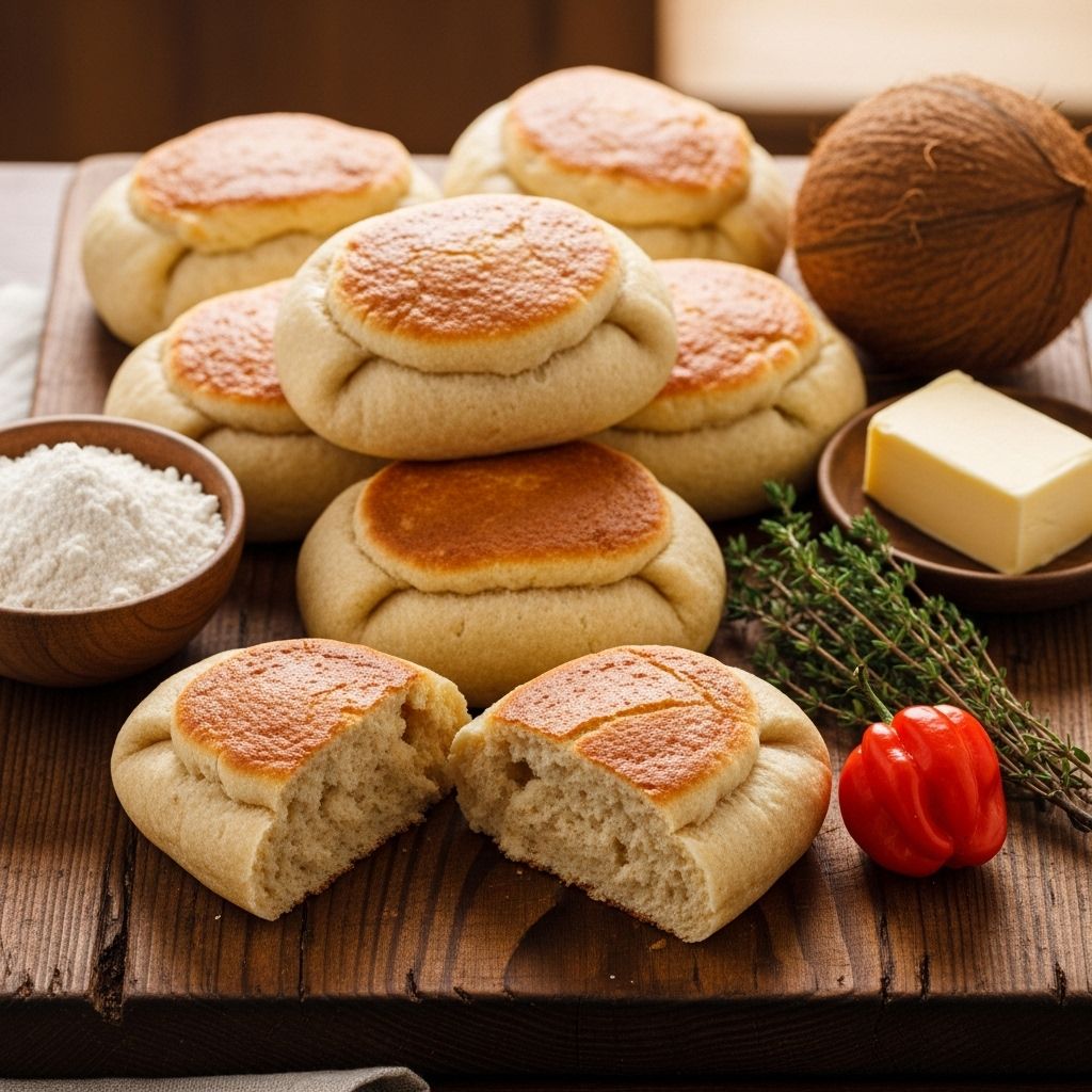 Its light, buttery crumb and gentle coconut notes enhance sweet and savory fillings.
