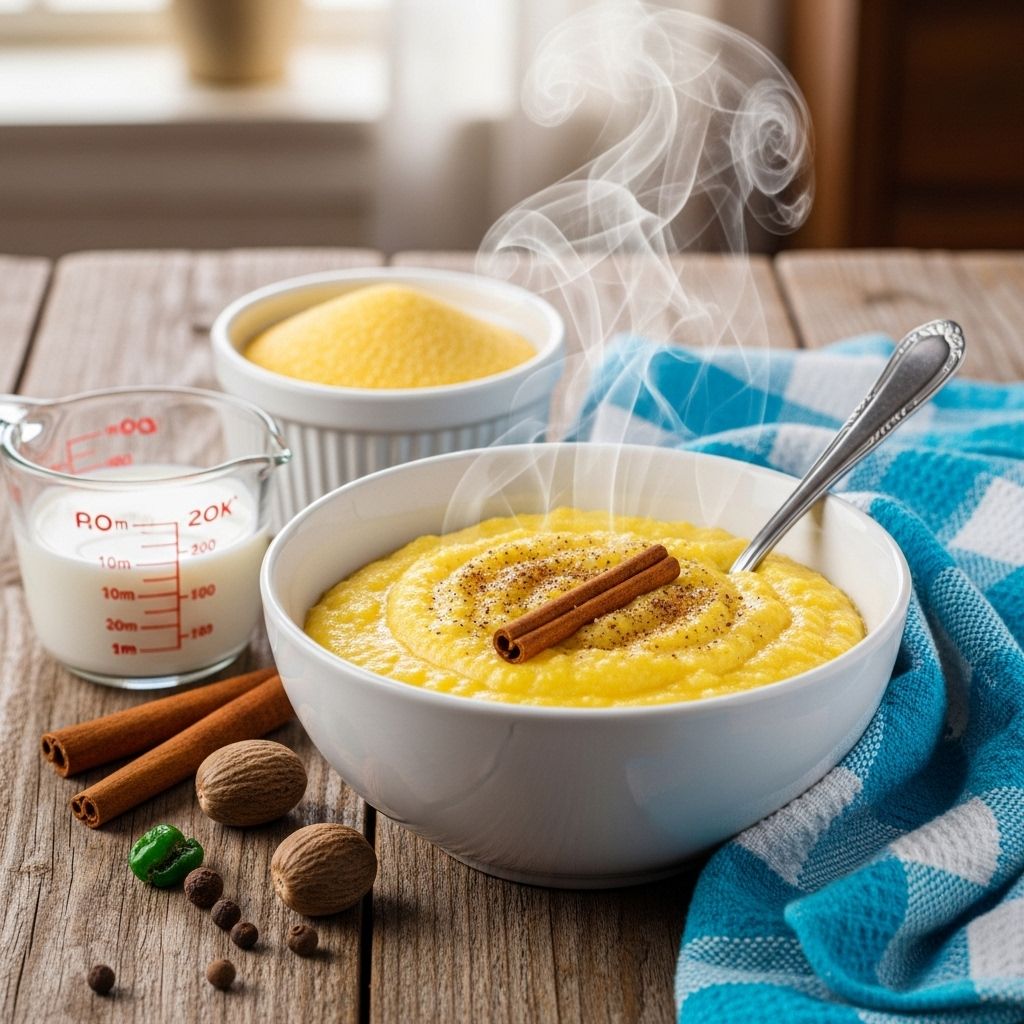 A creamy morning bowl inspired by generations and infused with warmth and comfort.