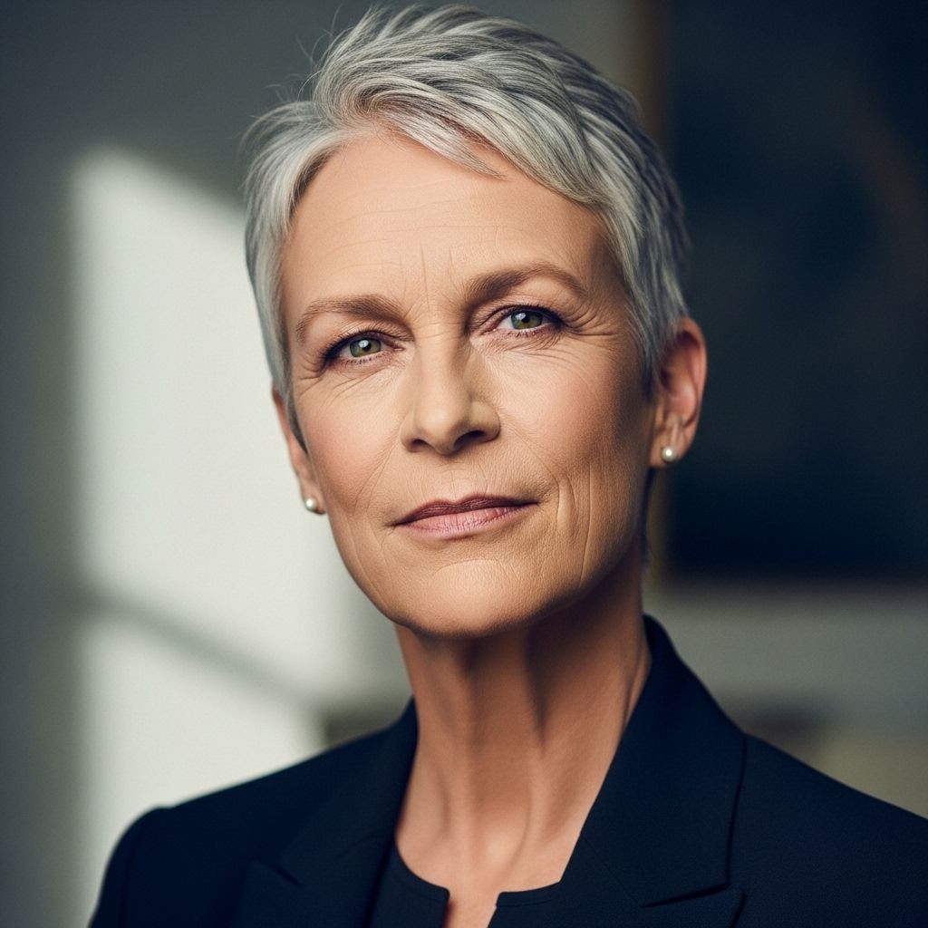 A Hollywood icon redefines beauty norms by celebrating the grace of growing older.