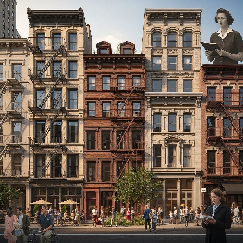 How Jane Jacobs' insights on cities, diversity, and older buildings reveal the tensions and solutions behind gentrification and thriving urban life.