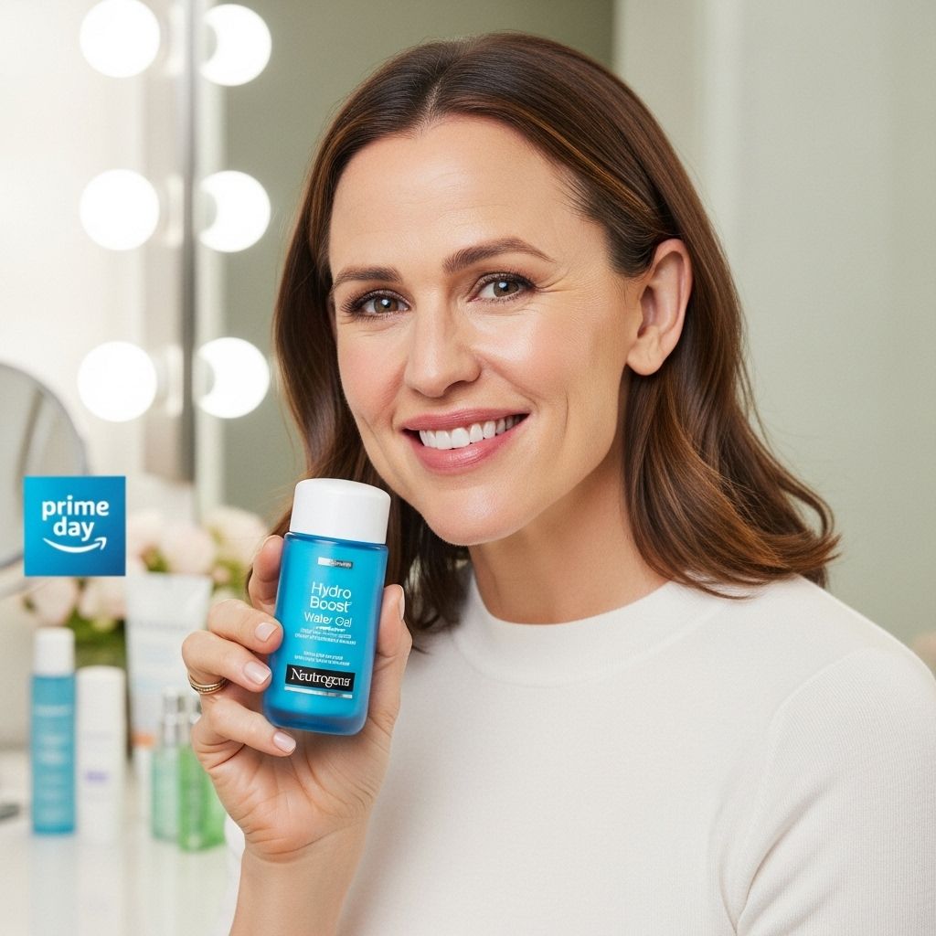 Discover why Jennifer Garner swears by Neutrogena Hydro Boost for hydrated, radiant skin—and how to save big during Amazon Prime Day.