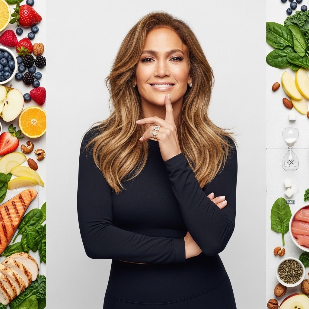 Inside Jennifer Lopez’s Diet: Habits, Foods & The 10-Day Challenge A disciplined but flexible meal plan that fuels performance, recovery, and radiant skin.
