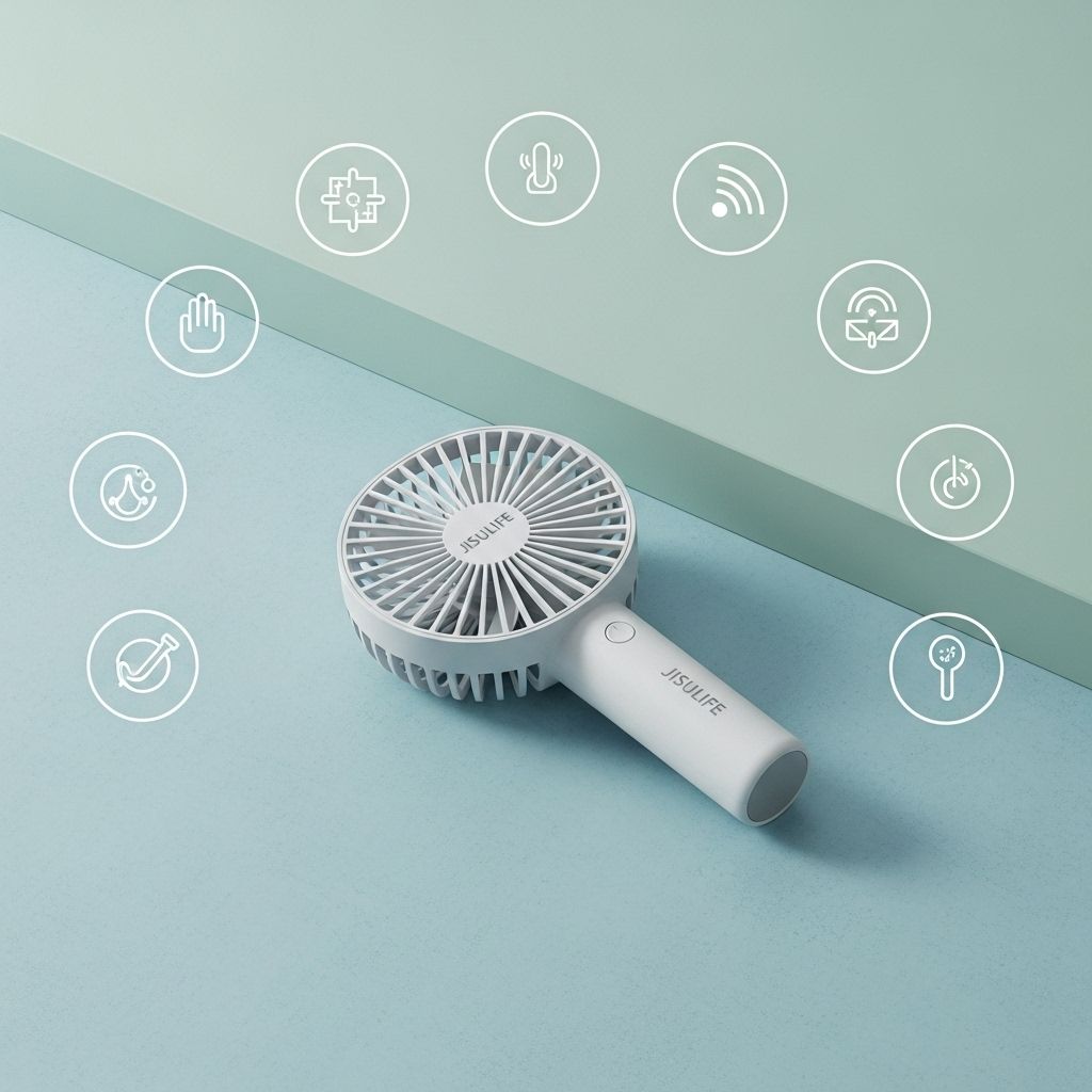 Pocket-friendly breeze delivers reliable airflow whenever you need quick relief.
