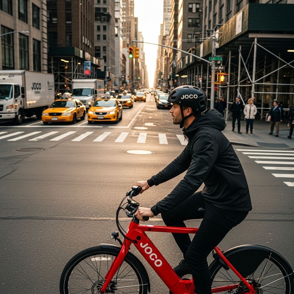 How JOCO’s Private E-Bike Network is Transforming NYC NYC’s Commute Reimagined: How JOCO’s Private E-Bike Network is Shaping Urban Mobility and Supporting Delivery Workers.
