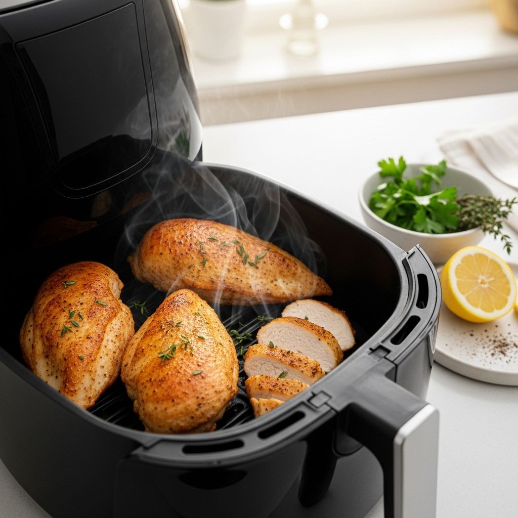 Master moisture, seasoning, and timing for consistently succulent poultry in minutes.