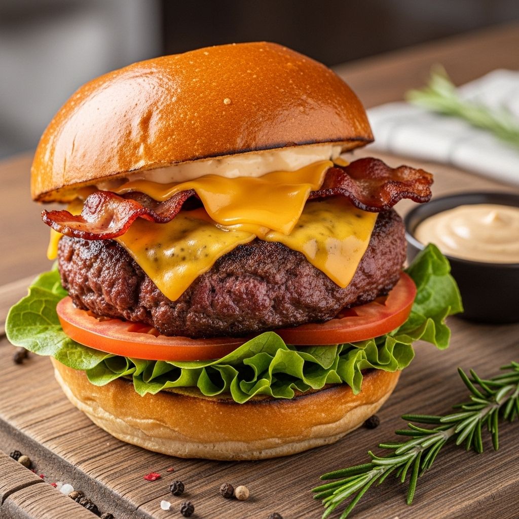 Lean patties glow with expert seasoning, premium ingredients, and simple cooking hacks.