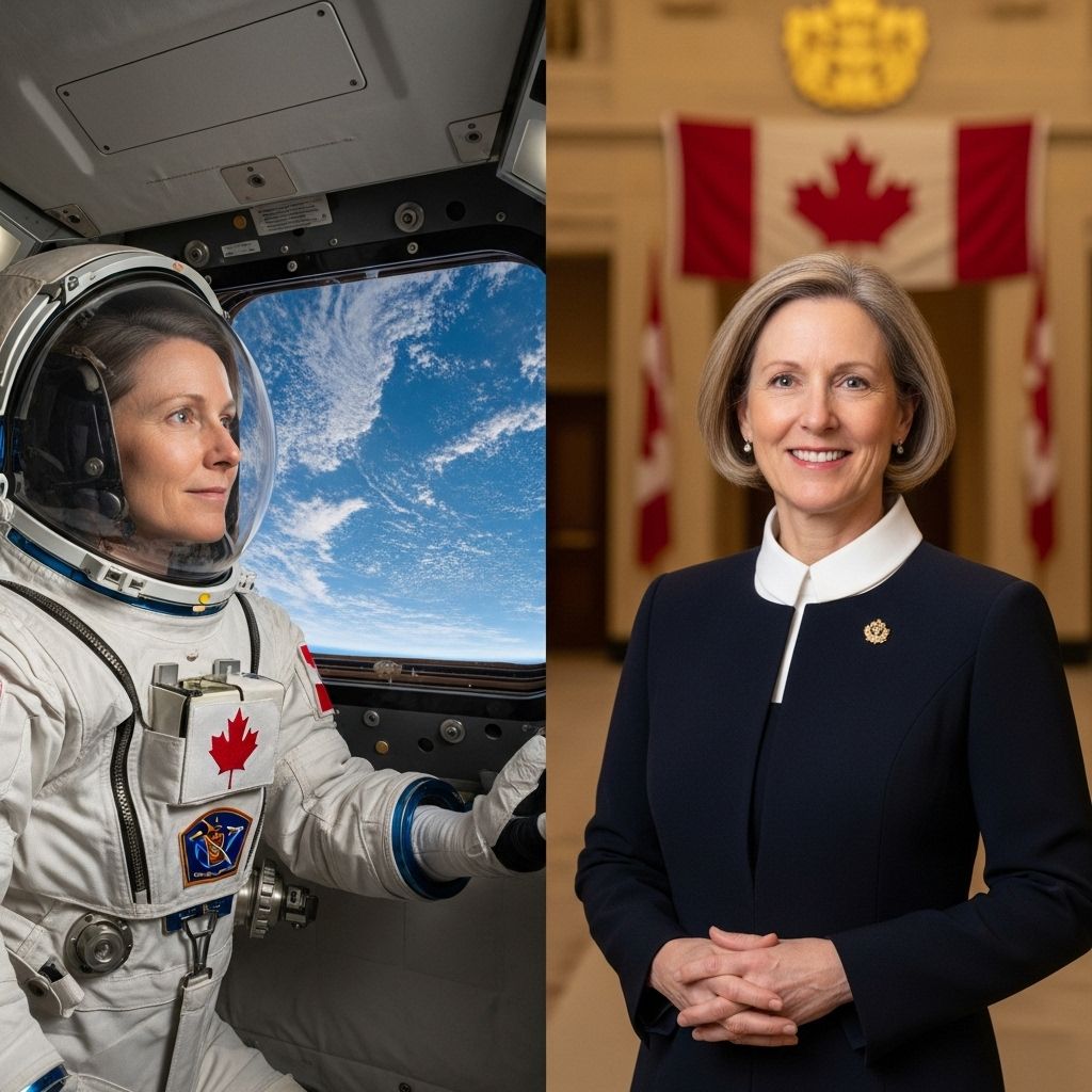 Julie Payette: Engineer, Astronaut, and Trailblazer as Governor General of Canada From robotics and rocket science to Canada's highest office, Julie Payette's journey exemplifies curiosity, resilience, and leadership.
