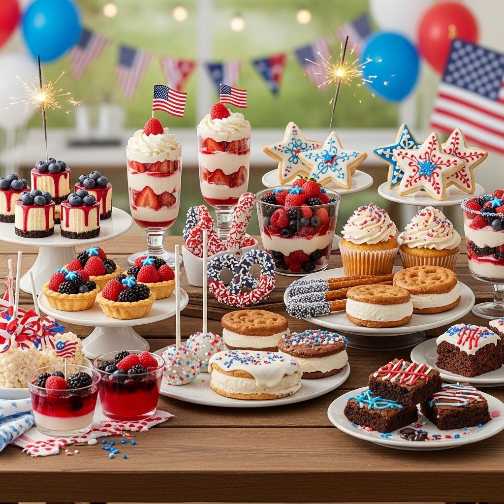 Elevate your summer celebration with colorful, crowd-pleasing sweets that steal the show.