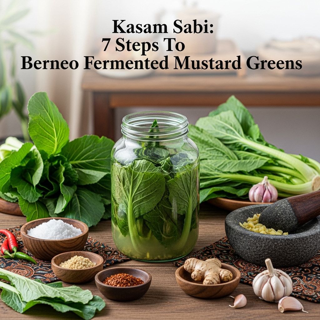 Savor centuries-old fermentation techniques for a tangy, nutrient-rich accompaniment.
