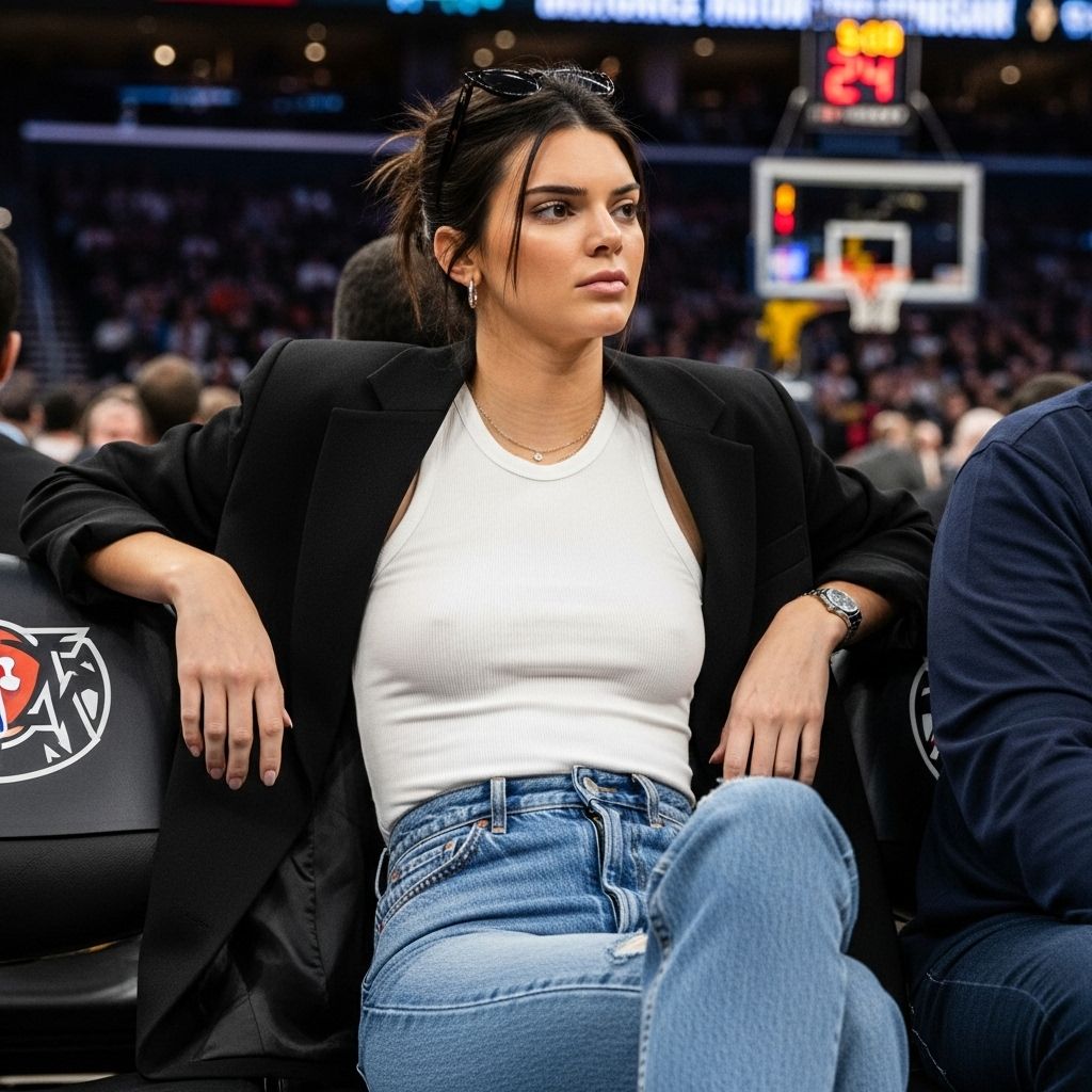 Kendall Jenner’s Effortlessly Cool Courtside Look: The $2 Tank Top Trend How Kendall Jenner made an understated Hanes tank top the star courtside accessory at the Knicks game—and sparked a viral style moment.