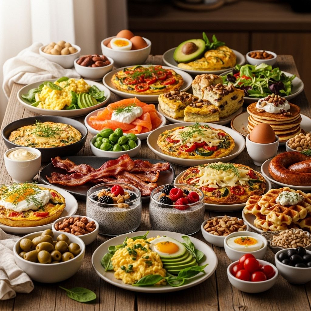 From pancakes to savory bakes, discover delicious keto breakfasts that help you feel full and energized all morning long.