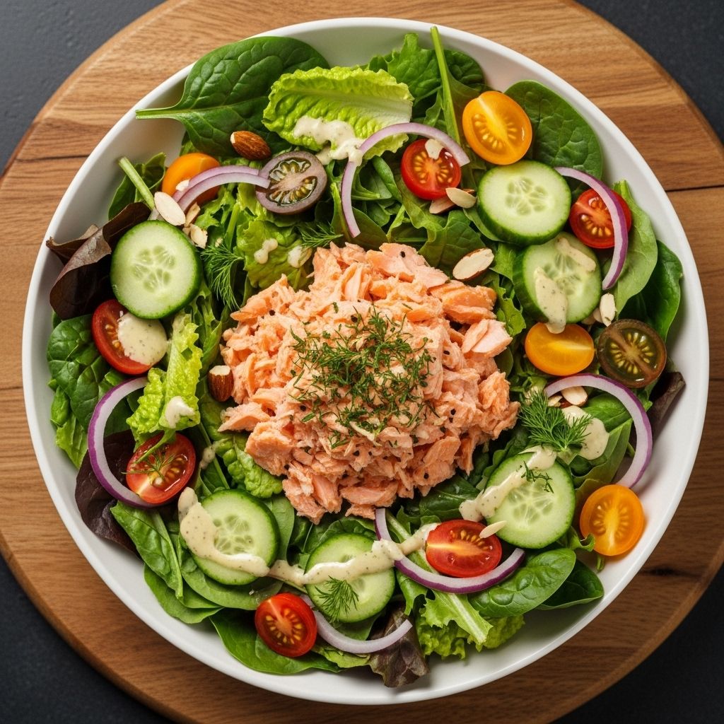 Discover the health benefits and step-by-step prep for a keto wild salmon salad packed with protein and healthy fats.