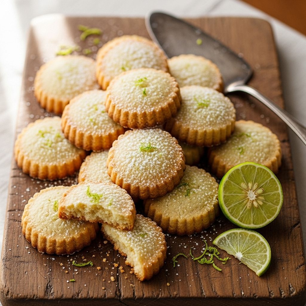 Each melt-in-your-mouth bite offers crumbly richness and a refreshing citrus twist.