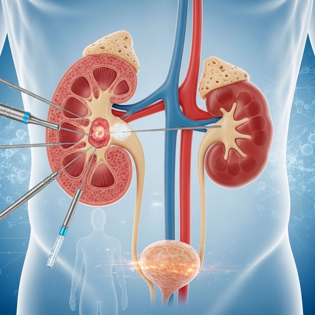 A comprehensive guide to kidney ablation for small kidney tumors, including procedures, preparation, recovery, risks, and FAQs.